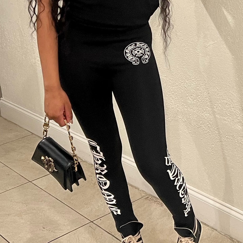 CHROME HEART LEGGINGS AUTHENTIC!